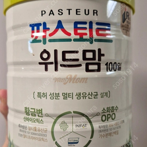 파스퇴르 위드맘 100일 750g 1캔: 22000원/ 6캔 일괄 125,000원