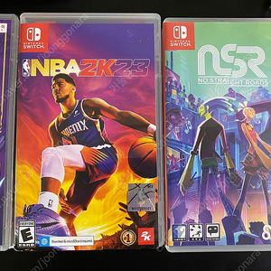 닌텐도 스위치 NBA2K23, NSR 노 스트레이트 로드 팝니다