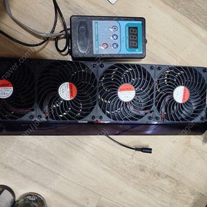 서울 세원 온도조절기 4구 광풍팬