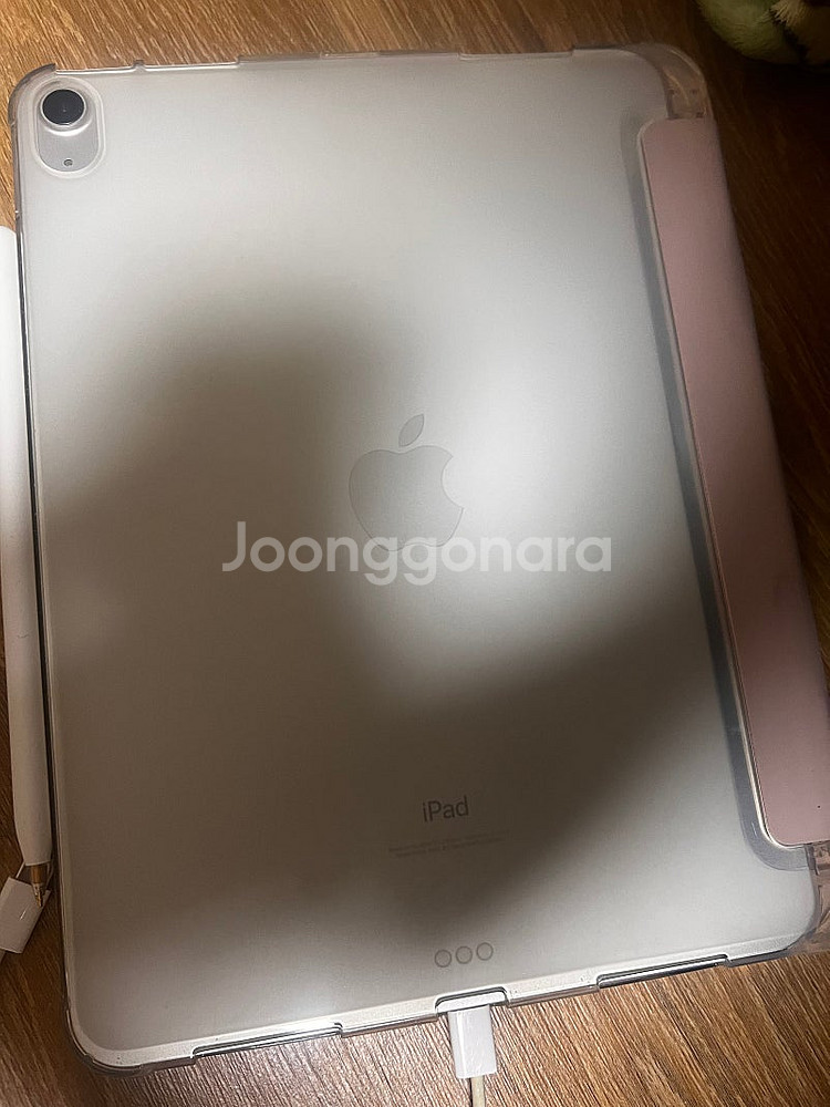 아이패드 에어4 64gb 실버 애플펜슬포함--0