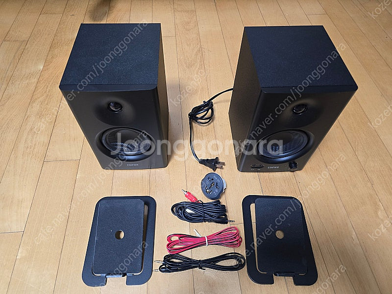 에디파이어 MR4 블랙 + 스피커 거치대 판매합니다--0