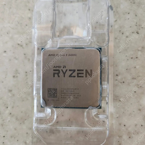 AMD 2400G CPU(내장그래픽 있는 APU) 팝니다.