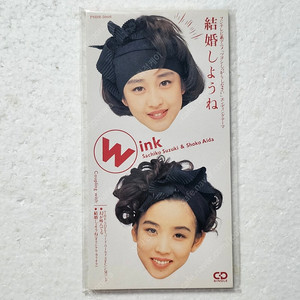 Wink 윙크 일본 아이돌 듀오 8mm 싱글 CD 중고