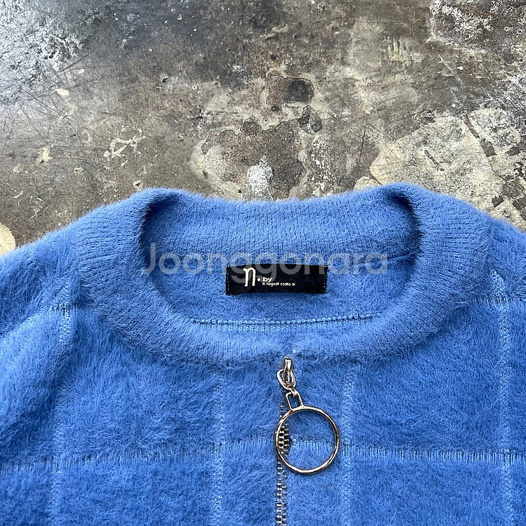 F) 엔바이 울집업 니트 가디건 시스템 타임--2