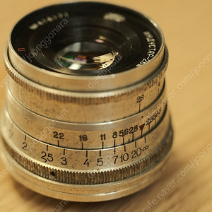 Industar - 26M 인더스타 50mm f2.8 RED P M39 스크류마운트 구소련렌즈