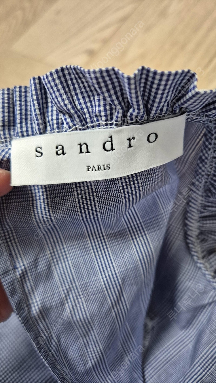 산드로 블라우스 ㅡ사이즈1--4