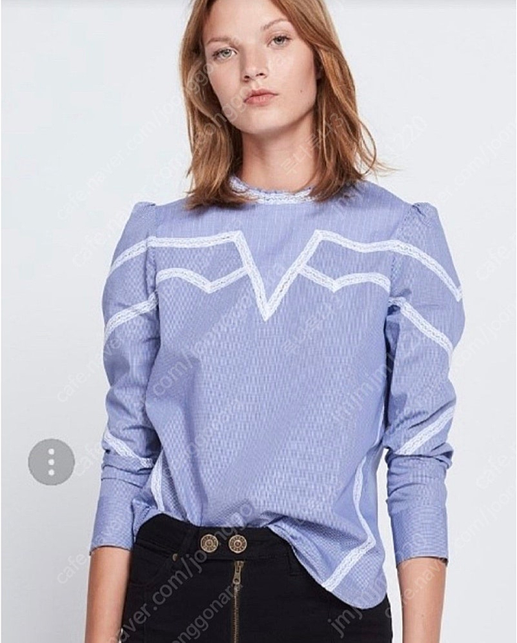 산드로 블라우스 ㅡ사이즈1--9