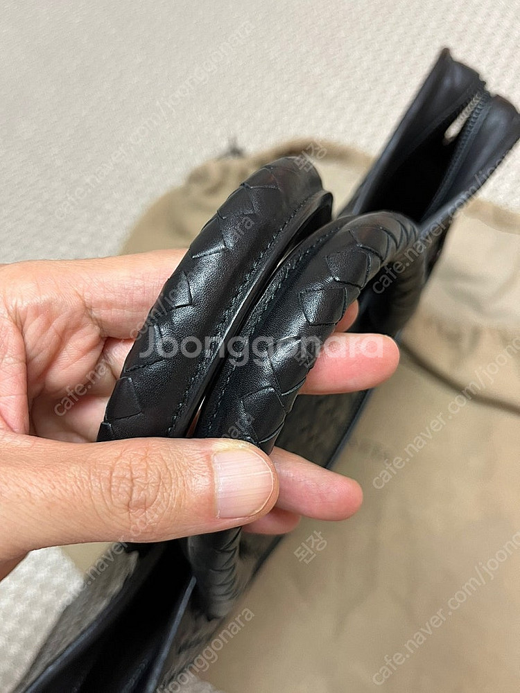 보테가베네타 브리프케이스 서류 가방 가죽 정품--5