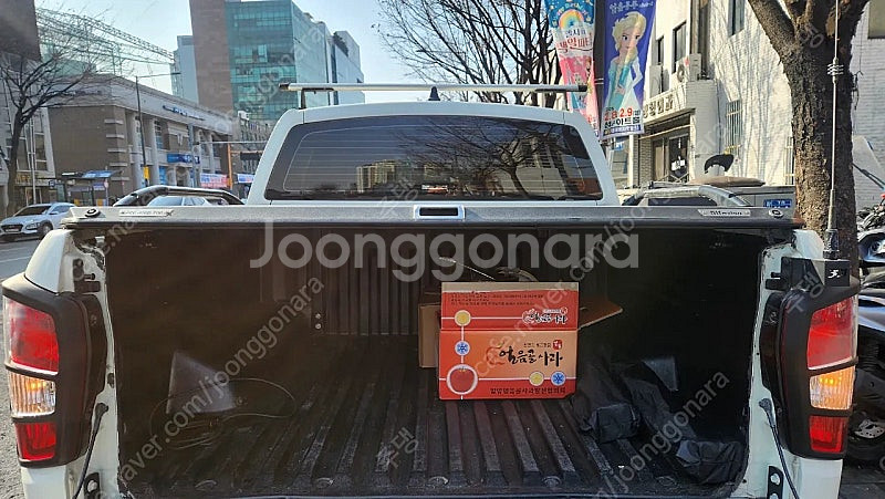 코란도.렉스턴스포츠 덤프식 적재함 커버--1