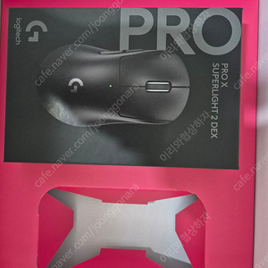 로지텍G PRO X SUPERLIGHT 2 DEX 블랙