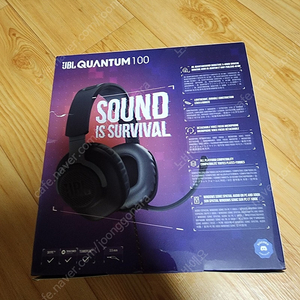 [삼성] JBL QUANTUM(퀀텀) 100 헤드셋 팝니다