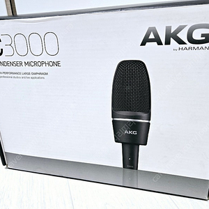 AKG C3000 콘덴서 마이크 레코딩용