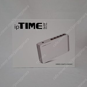 ipTIME Giga IGMP 5Port Hub H6005 IGMP 아이피타임 5포트 스위칭허브