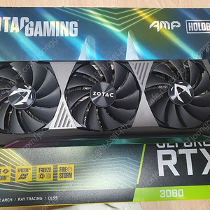 Zotac Gaming RTX3080 AMP Holo 10gb 팝니다. (RTX 3080)