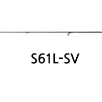 (다이와정공) 스티즈 리얼컨트롤 S61L-SV 배스로드 미사용, 새상품 판매합니다