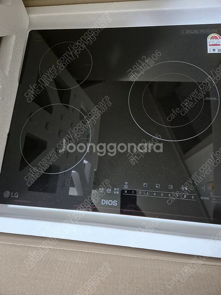 Lg 디오스 전기레인지 새상품 인덕션 x--6