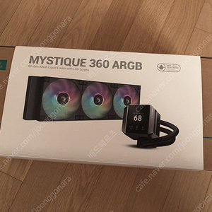 딥쿨 DEEPCOOL MYSTIQUE 360 ARGB 수냉 CPU 쿨러 (블랙) 팝니다