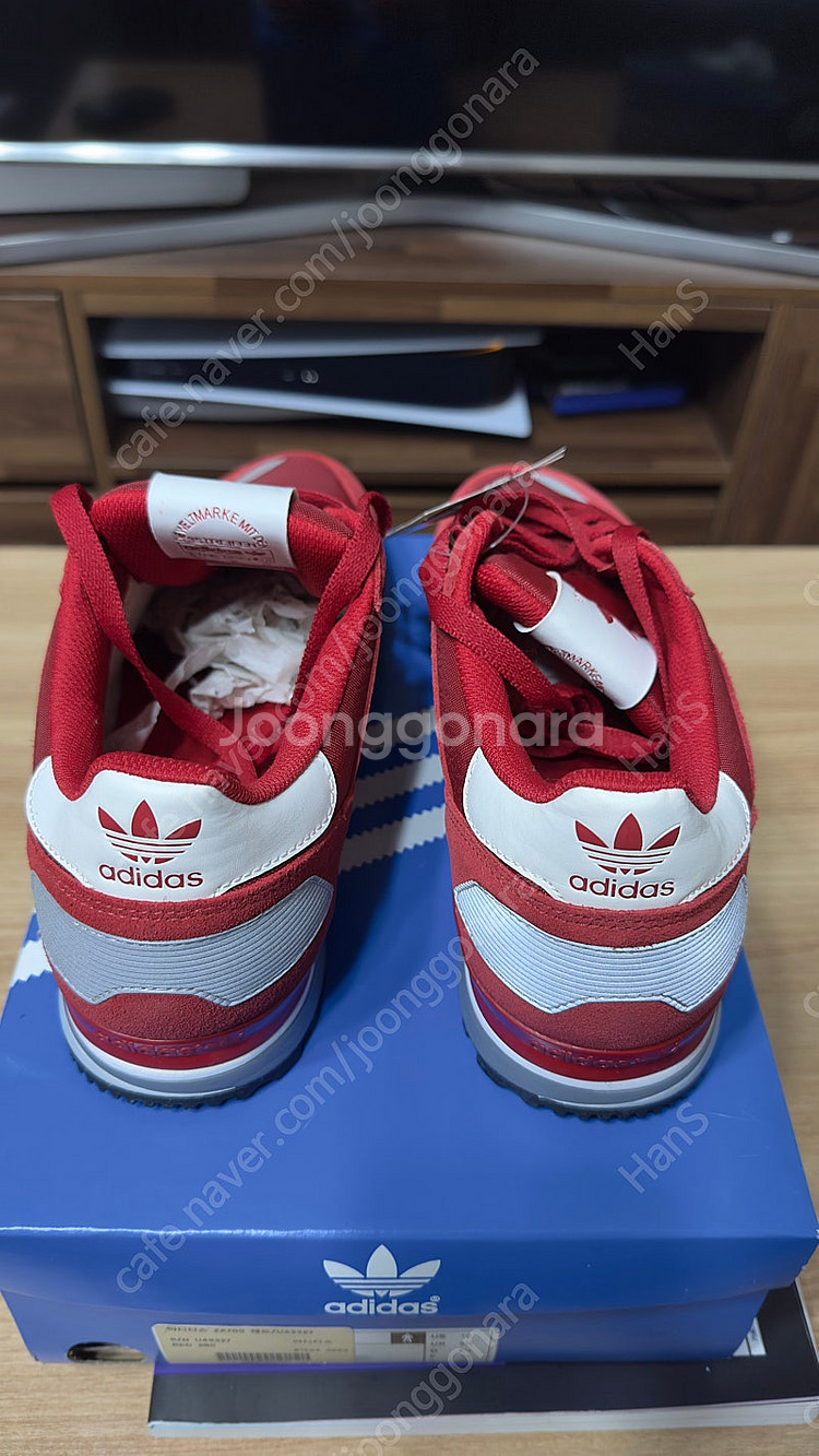 아디다스 ZX700 사이즈 280 레드 (길라임 신발)--8