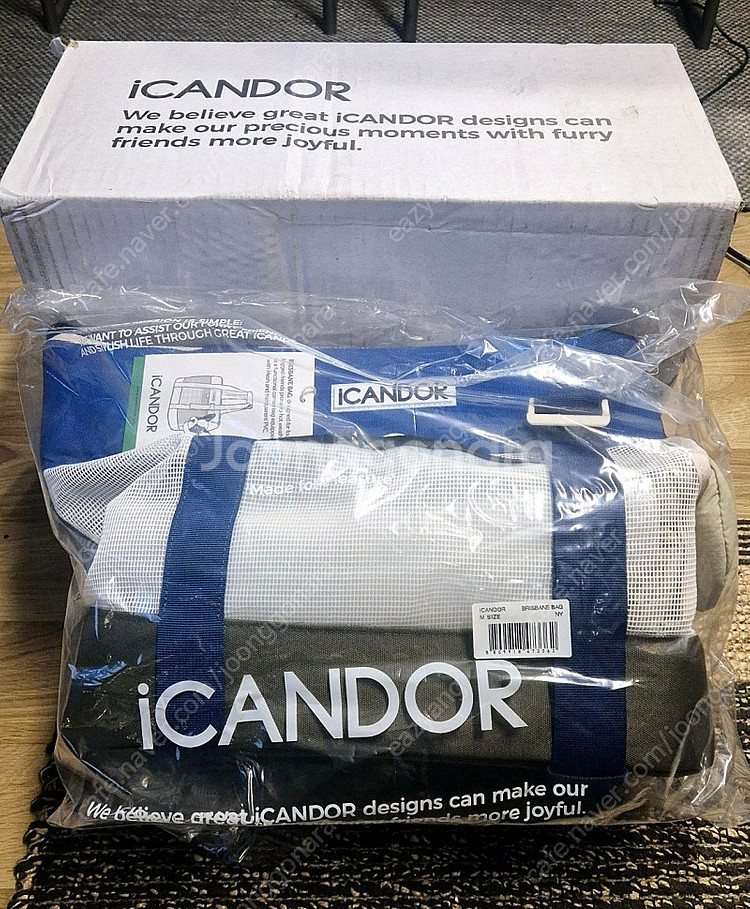 ICANDOR 아이캔더 브리즈번 백 블루 M--0