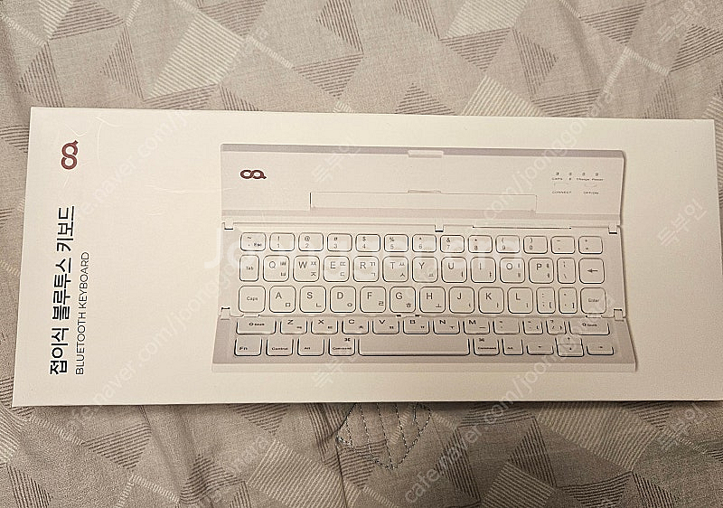 오아 접이식 블루투스 무선 키보드 OA-KB100WH--0