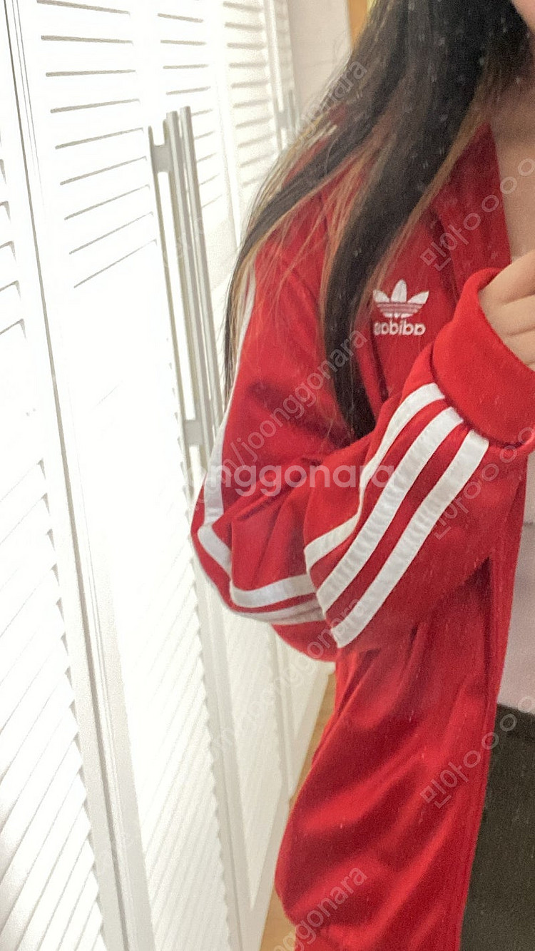 빨간 아디다스 져지 사이즈교환--0