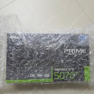 그래픽카드 ASUS PRIME RTX 5070 Ti OC D7 16GB 판매합니다