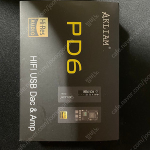 AKLIAM PD6 HiFi USB DAC 앰프