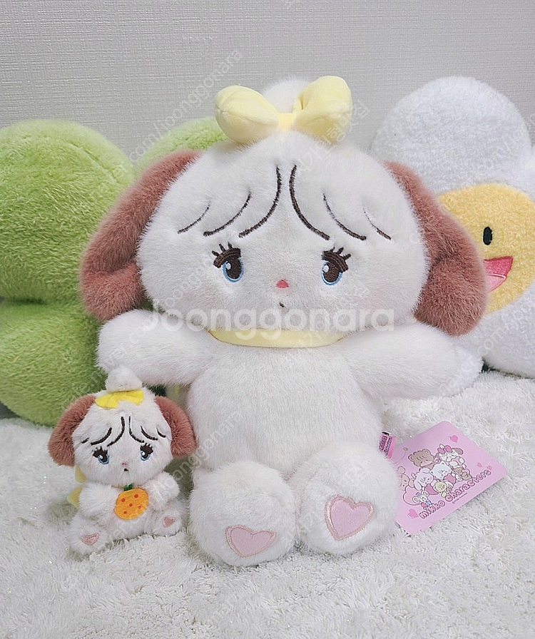 (새상품)미코캐릭터 수플레인형 세트 강아지 퍼피 인형--3