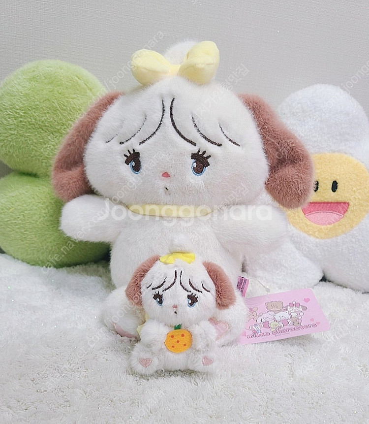 (새상품)미코캐릭터 수플레인형 세트 강아지 퍼피 인형--0
