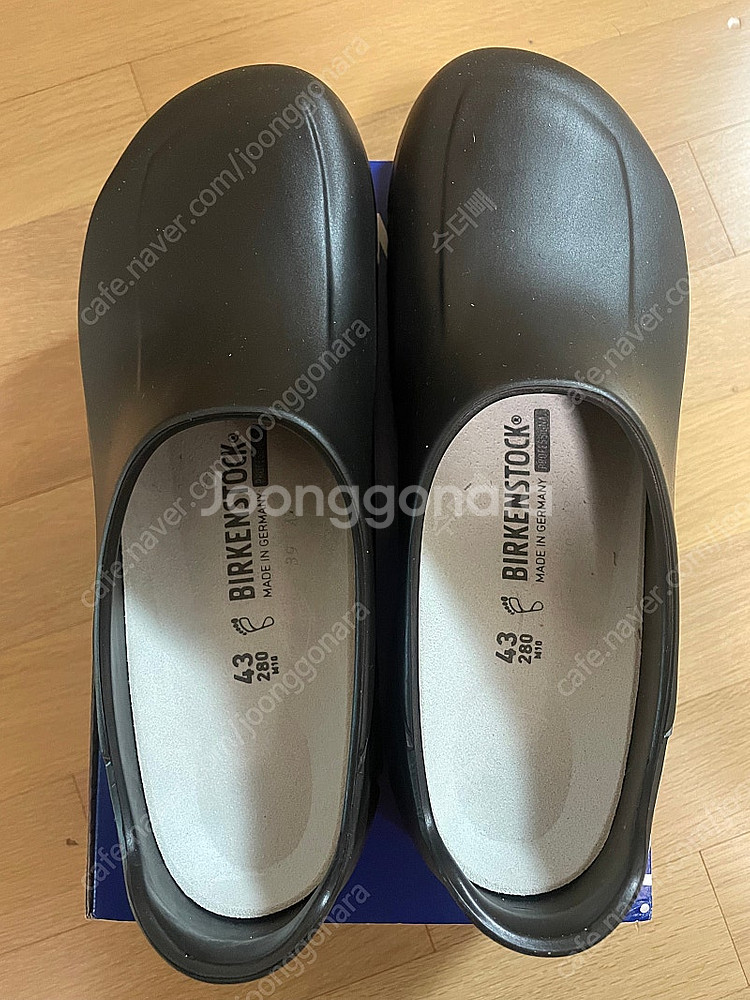 버켄스탁 a630 클로그 블랙 43 사이드--1