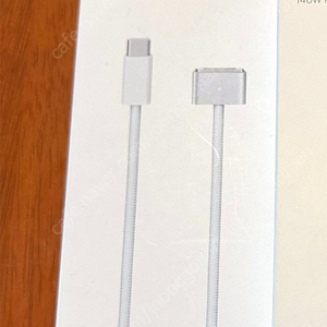 애플 매직세이프, USB-C-MagSafe 3 케이블(2m) - 실버 (새것)