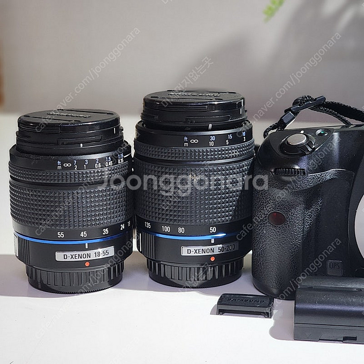 삼성카메라 GX-10 dslr 렌즈 2개 포함--1