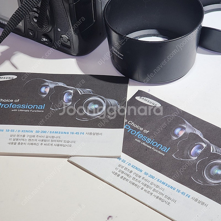 삼성카메라 GX-10 dslr 렌즈 2개 포함--5