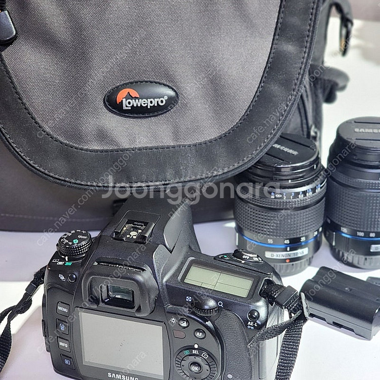 삼성카메라 GX-10 dslr 렌즈 2개 포함--6