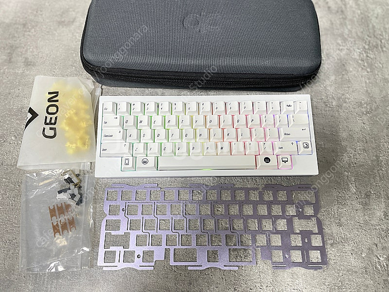 QK60 HHKB 해피해킹 3 모드 화이트 라벤더 팝니...--1