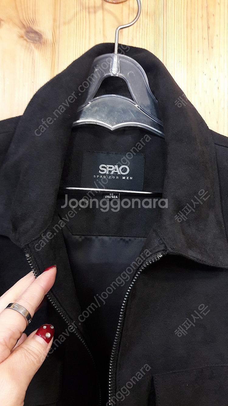 *SPAO 스웨이드 블루종 자켓 ( 새 상 품 )--6