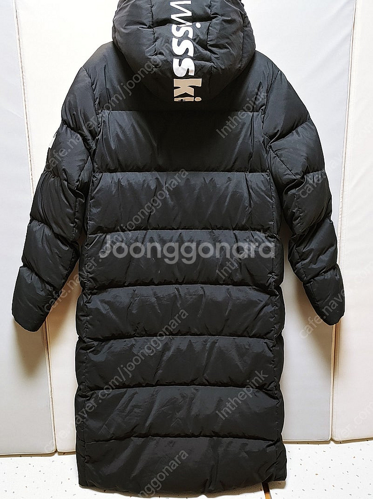 [XL] 데상트 아우디 롱패딩점퍼 블랙1187--7