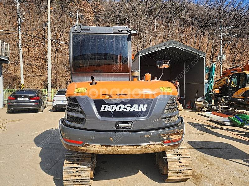 중고굴삭기 두산 DX55MT-5K 21년식 회전링크 코...--6