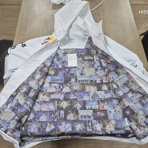 SK T1 제오페구케 2024 유니폼 월드 챔피언십 자켓 화이트 (마킹 버전) 2xl 새제품 팝니다