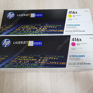 미개봉 신품 hp 416X 칼라 대용량 토너 팝니다