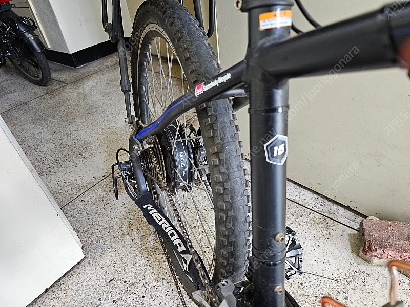 전기자전거 mtb 48v mxus 500w 이미지