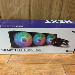 [미개봉]NZXT 크라켄 엘리트 360 RGB , Kraken elite 360 RGB