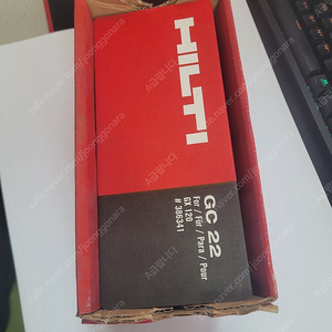 (HILTI) 힐티 GX120용 가스캔GC22+가스핀 H빔용 14mm*750발 팝니다