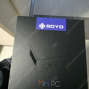 Soyo n100 램 16gb ssd 512 미니pc 미개봉 김포파주일산