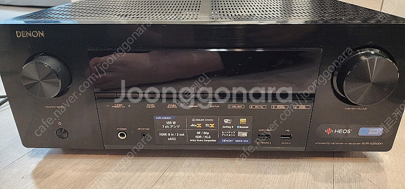 데논 av리시버 x2600h 판매합니다(24.9월 메인...--0
