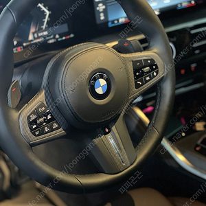 BMW 순정 G바디 스티어링 카본 유광 Y 커버 (G80 M3 or G82 M4 파츠),,무광 M퍼포먼스 카본 Y커버 열선적용(G바디)