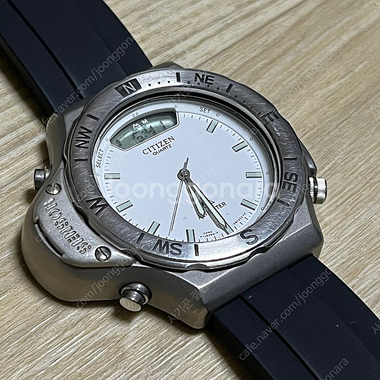 Citizen 빈티지 시티즌 티타늄 39mm 고도 계측...--2