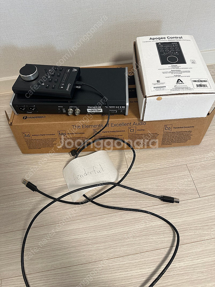 Apogee Element 46 리모트, 썬더볼트 케이...--3