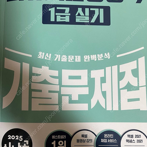 2025시나공 컴퓨터활용능력(컴활) 1급 실기 기출문제집