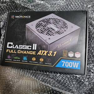 마이크로닉스 Classic II 풀체인지 700W 80PLUS BRONZE  파워서플라이 5만원